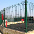 Triangle Bend Wire Mesh Fence 3D Curved Welded Wire Mesh Panel Fence